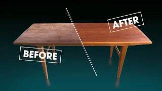 The Brutal Transformation | New life into a mid-century table