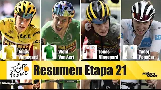 Resumen Etapa 21 - Tour de Francia 2022