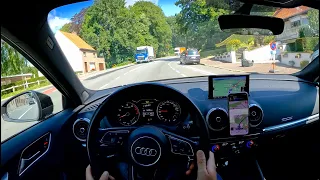 Audi A3 Sportback 1.4 TFSI 150 HP | POV Drive 4K