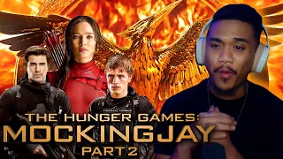 WHAT AN ENDING!! The Hunger Games: MOCKINGJAY part 2 || First Time Watching || Movie Reaction
