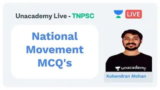 | National Movement MCQ's | TNPSC Group 2 | Kubendran Mohan