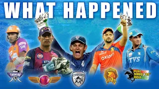 What happened to these 5 IPL Teams ? Why these 5 IPL teams were discontinued ?