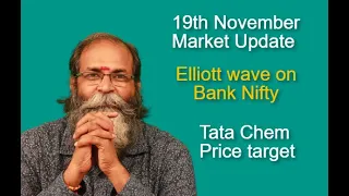 19th November Market update explained with Elliott's wave - SBI charts IndiaDirect by Uttam Kumar.N