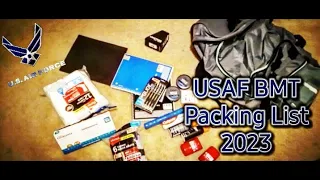 USAF BMT Packing List 2023 | STARLifeTV