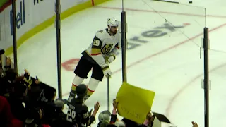 Alex Tuch during pre-game warm-up at the Golden Knights @ Senators hockey game