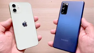 iPhone 12 vs Galaxy S20 FE,  ¡COMPARATIVA DEFINITIVA!