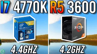 Intel i7 4770k OC vs Ryzen 5 3600 - Big Difference?