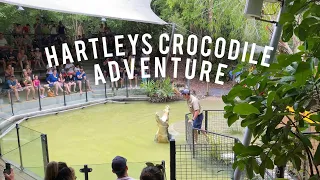 HARTLEY'S CROCODILE ADVENTURES! CROCODILE ATTACK SHOW | CROC RIVER CRUISE !