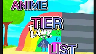 ANIME TIER LIST ON VR CHAT