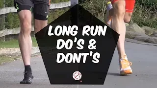 Long training runs for marathon do's and dont's | long run training tips | half marthon