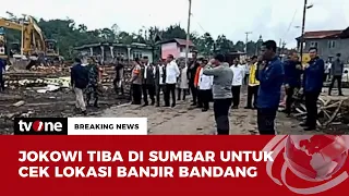 [BREAKING NEWS] Presiden Jokowi Tiba di Kab. Agam Sumatera Barat | tvOne