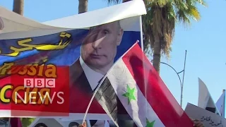 'Thank you, Russia, Thank you, Putin' - BBC News