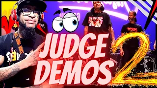 LES TWINS ALL THEIR JUDGES DEMOS - JUSTE DEBOUT TOUR 2/2 (REACTION)