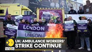 UK: Ambulance workers' strike continue on second day over better pay | WION Pulse | English News