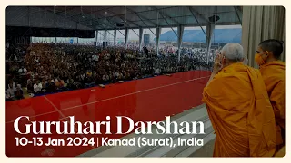 Guruhari Darshan, 10-13 Jan 2024, Kanad, Surat, India