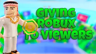 Donating Every Viewer I Can In Pls Donate! - Big giveaway at sub goal!