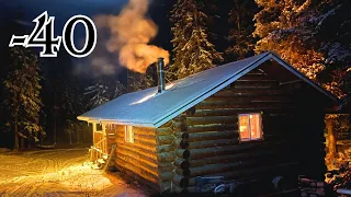 Extreme Cold at the Off Grid Cabin