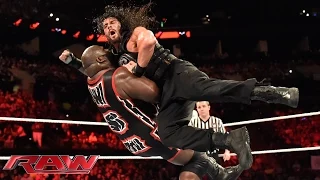 Roman Reigns vs. Mark Henry: Raw, June 1, 2015