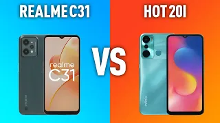 Realme C31 vs Infinix HOT 20i