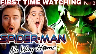 No Way Home BLEW OUR MINDS!! First Time Watching Spider-Man: No Way Home (2021) Reaction Part 2