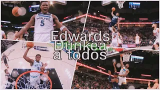 Anthony Edwards: Dunkenando a Todos en la NBA y Sus Mejores Jugadas