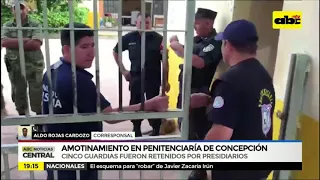 Amotinamiento en penitenciaría de Concepción