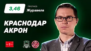 Краснодар - Акрон. Прогноз Журавеля