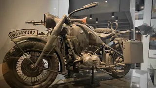 BMW R75 750cc motorcycle and side car ( Imperial war museum )