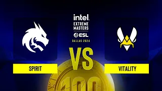 Spirit vs. Vitality - IEM Dallas 2024 - Semi-final