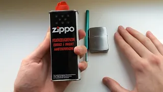 Как заправить зажигалку Zippo