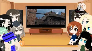 Girls und Panzer react to World of Tanks | Gacha Club Special Video Reaction #8