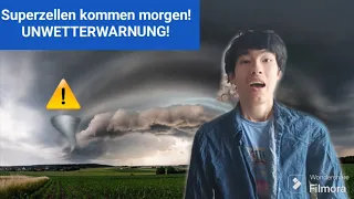 Superzellen kommen morgen! | ⚠️UNWETTERWARNUNG⚠️