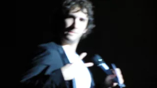 Josh Groban in Dusseldorf 2011 - Q&A he answered my question!