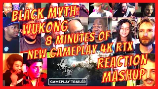 BLACK MYTH: WUKONG - 8 MINUTES OF NEW GAMEPLAY - 4K RTX - REACTION MASHUP - [ACTION REACTION]