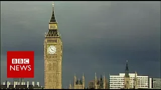 Big Ben chimes for last time in 4 years before falling silent for repairs - BBC News