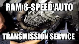 Dodge RAM 1500 - ZF 8 Speed Automatic Transmission - Fluid & Filter Change