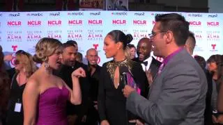 JLoDancers at the ALMA Awards Red Carpet LIVE with Aaron   Kelly