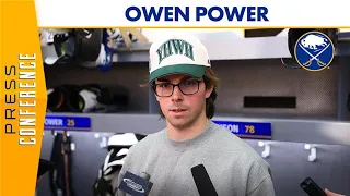 "Stronger And More Explosive" | Owen Power On Buffalo Sabres Season, What To Work On This Summer