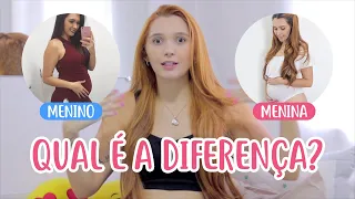 GRAVIDEZ DE MENINO x GRAVIDEZ DE MENINA / PRINCIPAIS DIFERENÇAS