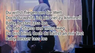 KMN AZET ft Dhurata DORA - LASS LOS (Lyrics/Teksti)