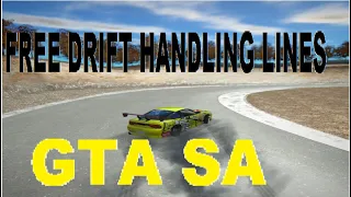 GTA SA: FREE!!! DRIFT! handling lines