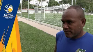 OFC Beach Soccer Nations Cup 2023 | James Naka Interview | Solomon Islands