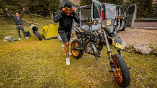 SUPERMOTO ESKALATION IN DEN DOLOMITEN!