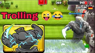 Castle Crush 🔥 Trolling 😜 Castle 1 Players 🔥 With Biggest Storm Elemental 🔥 Funny Gameplay 🔥