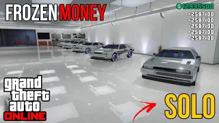 Novo glith de dinheiro solo GTA Online🤑🤑Frozen money 🤑🤑ganhe agora 3 bilhoes🤑🤑