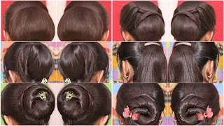 Summer 🌞 Special Beautiful Juda Hairstyle for Long medium hair  | Easy Clutcher Hairstyle