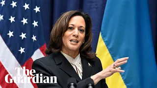 'As long as it takes': Kamala Harris pledges continued support to Ukraine