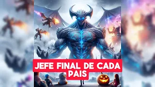 Jefe Final de Cada Pais Segun la IA