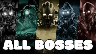 RIP: Rest In Pieces - All Bosses (Little Nightmares game style)