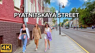 [4K] 🇷🇺 Moscow Streets ☀️ Pyatnitskaya Street Complete Walk | July 2022